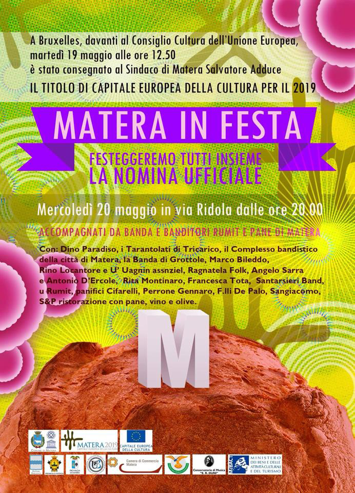 matera in festa, World Music, Taranta