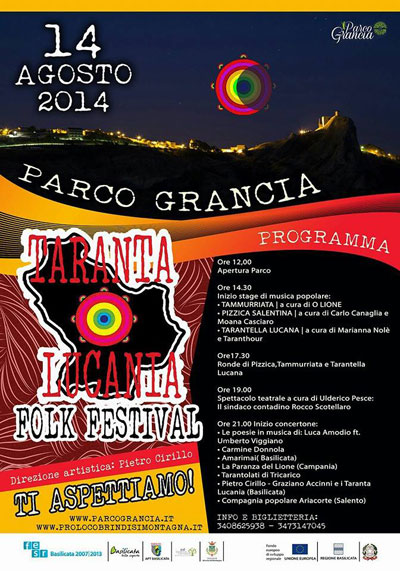 tarantalucania folk festival, World Music, Taranta