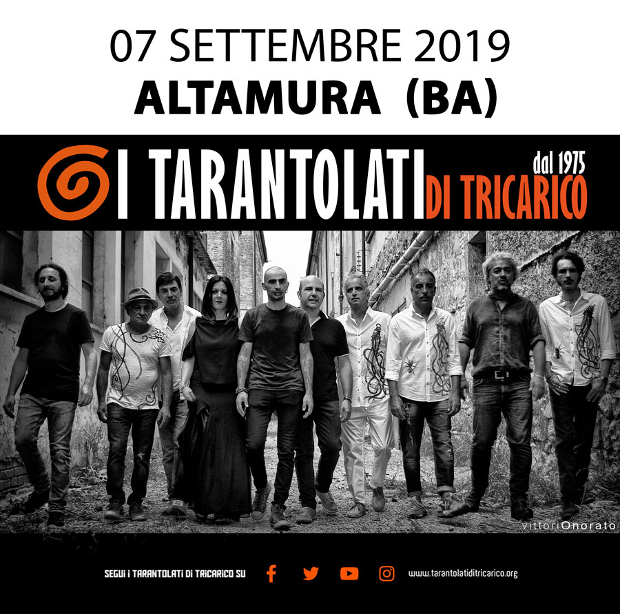 concerto dei tarantolati, World Music, Taranta