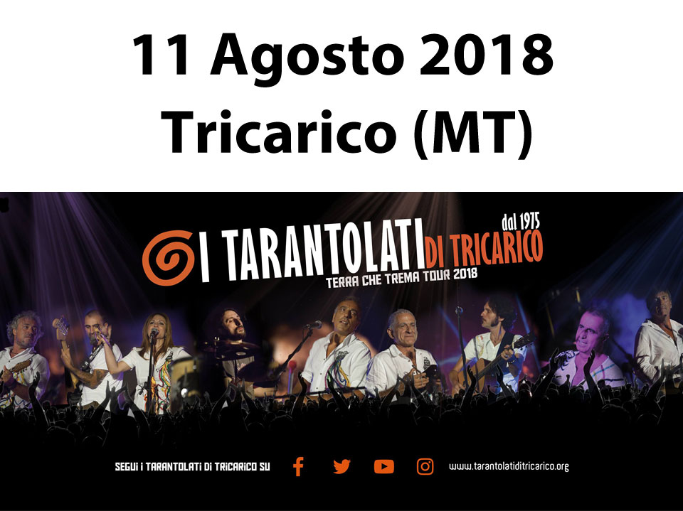 estate a tricarico, World Music, Taranta