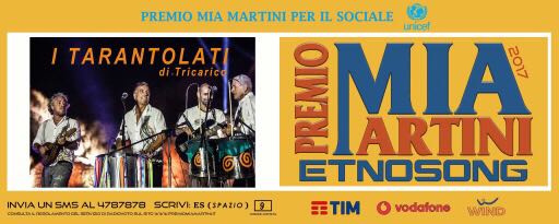 premio nazionale mia martini, World Music, Taranta