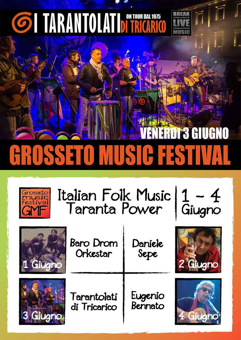 grosseto music festival‬, Folk music, Taranta