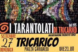 I Tarantolati in concerto a Tricarico