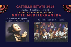 Notte Mediterranea. Antonella Ruggiero e Tarantolati di Tricarico.