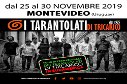 Tour Internazionale dei Tarantolati di Tricarico in Sudamerica